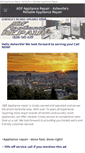 Mobile Screenshot of adfappliancerepair.com